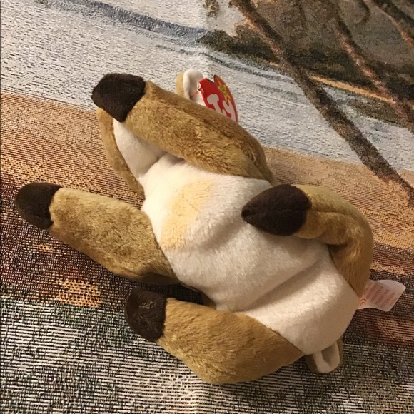 TY beanie baby DEER Whisper dob 4/5/97 hang tag on very cute clean bagged - Picture 7 of 11